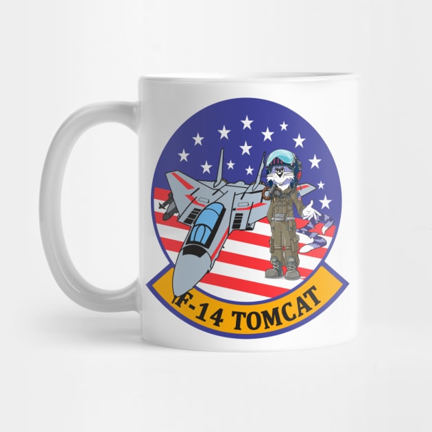 Grumman F-14 Tomcat - Aircraft Stars and Stripes by TomcatGypsy